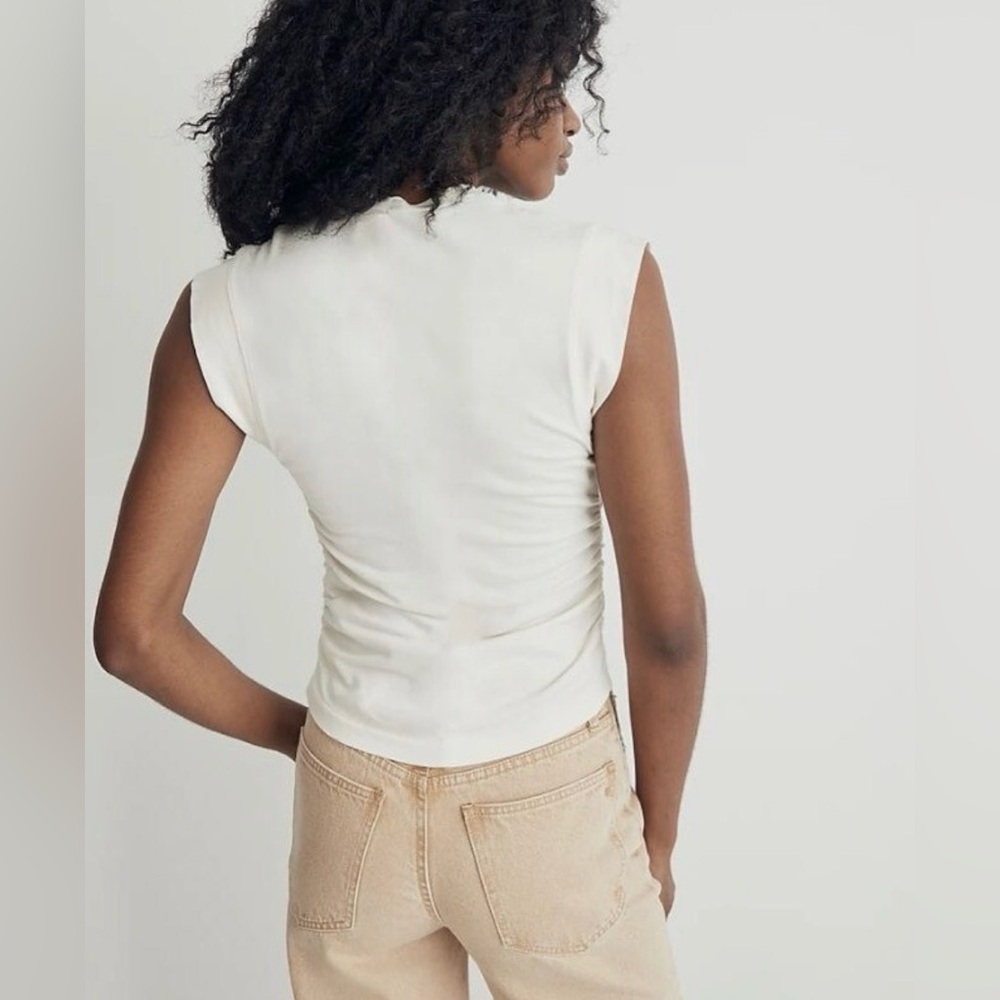 Madewell side cinch muscle tee - Picture 3 of 5